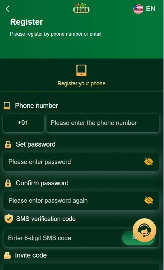 BG666 Register